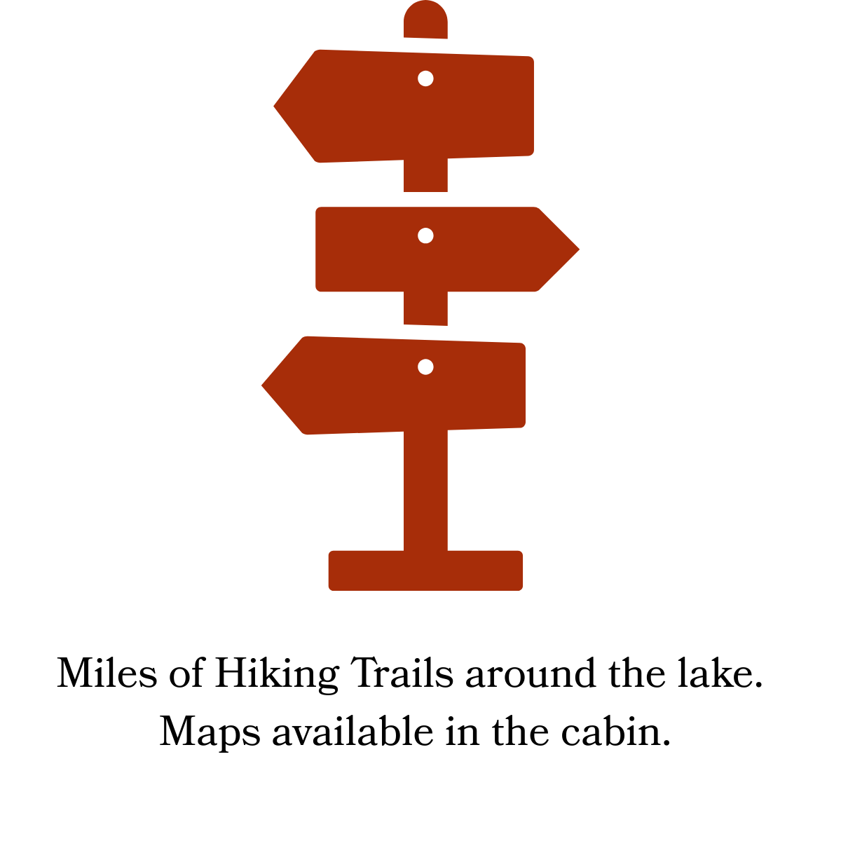 Hiking Trail and words